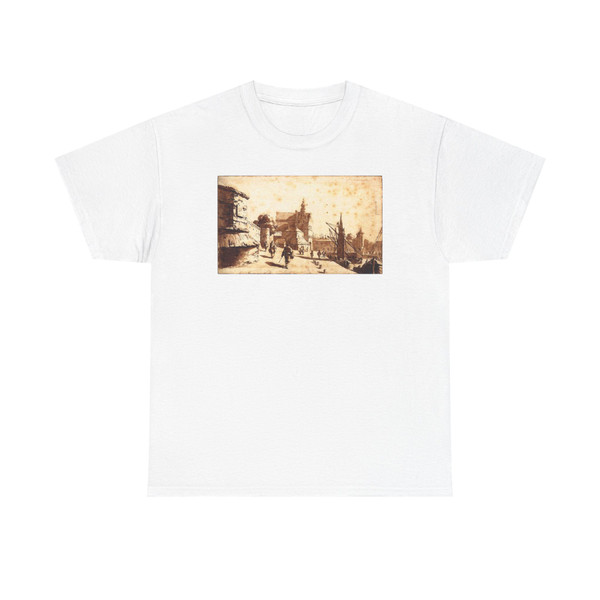 BISSCHOP, Jan de - The Schiedam Gate at Delft (Artwork) T-Shirt