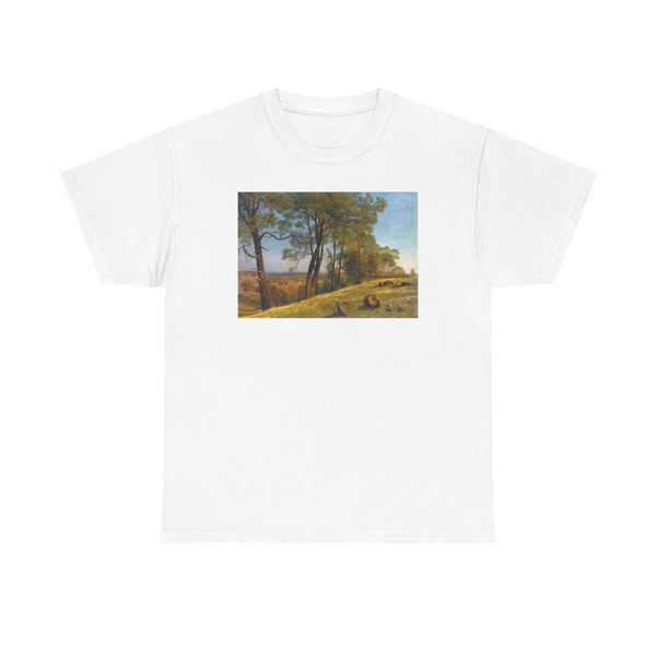 BIERSTADT, Albert - Landscape Rockland County California (Artwork) T-Shirt