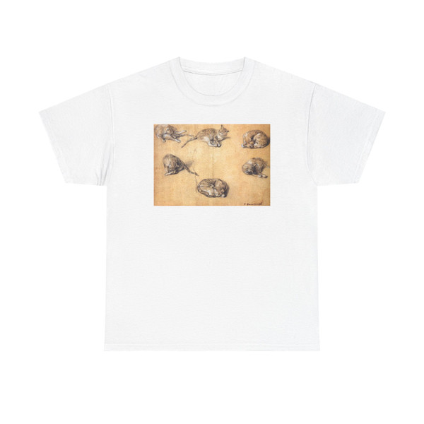 GAINSBOROUGH, Thomas - Six studies of a cat (Artwork) T-Shirt