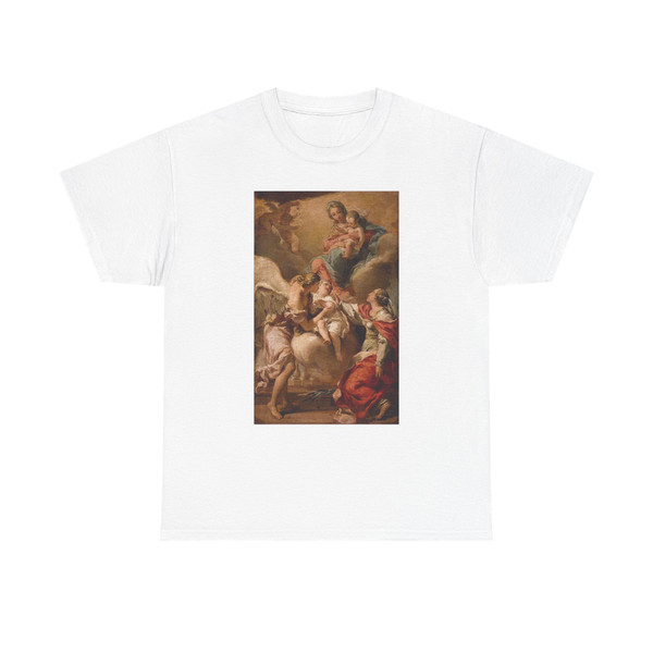 GANDOLFI, Gaetano - St Giustina and the Guardian Angel (Artwork) T-Shirt