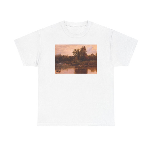 BIERSTADT, Albert - Landscape New Hampshire (Artwork) T-Shirt