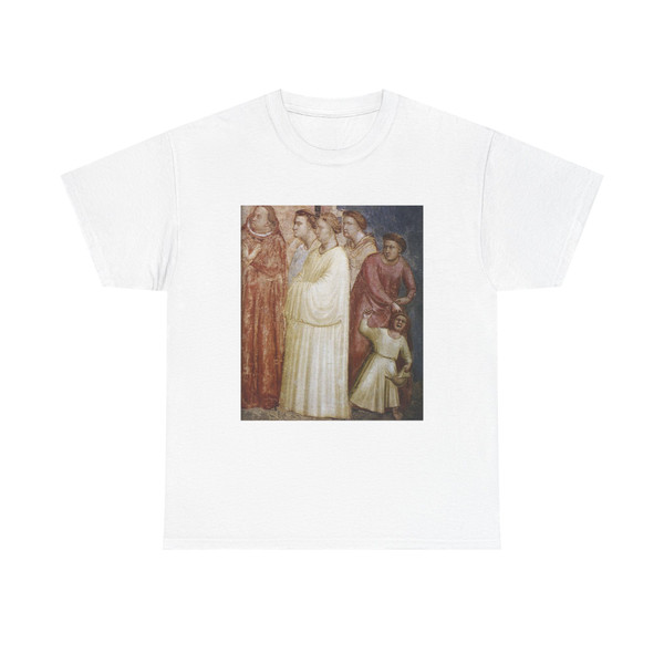 GIOTTO di Bondone - 2. Renunciation of Wordly Goods (detail) (Artwork) T-Shirt