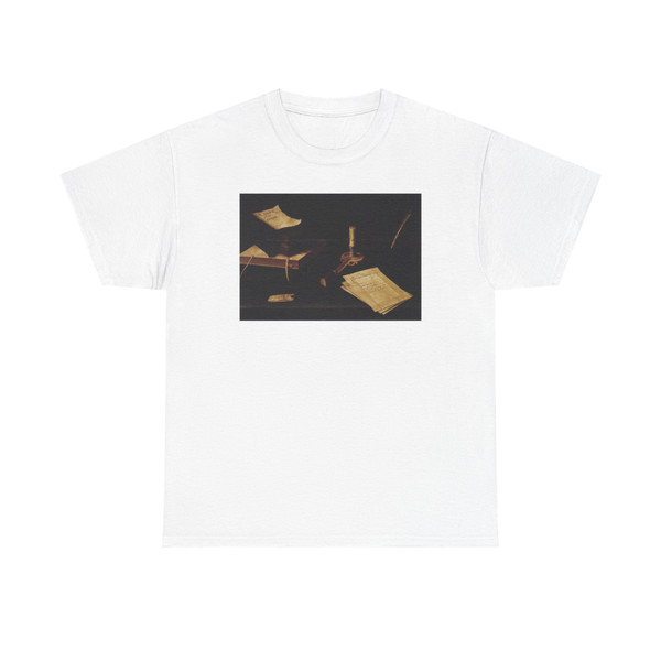 BAUGIN, Lubin - Still-Life with Candle (Artwork) T-Shirt