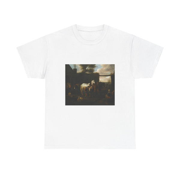 BLOEMEN, Pieter van - At the Forge (Artwork) T-Shirt