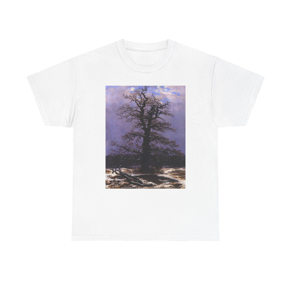 FRIEDRICH, Caspar David - Oak in the Snow (Artwork) T-Shirt