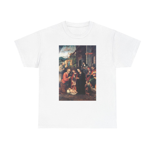 FASOLO, Bernardino - Nativity (Artwork) T-Shirt