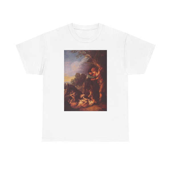 GAINSBOROUGH, Thomas - Shepherd Boys with Dogs Fighting (Artwork) T-Shirt