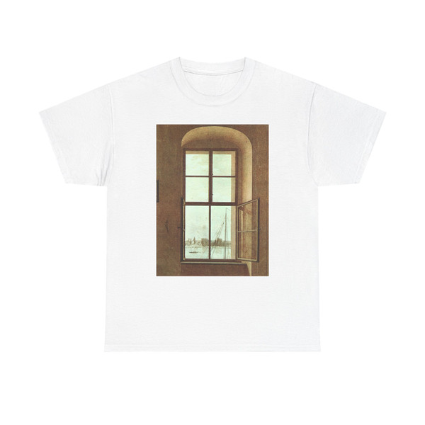 FRIEDRICH, Caspar David - View from the Painters Studio CGF (Artwork) T-Shirt