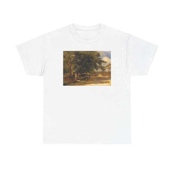 BIERSTADT, Albert - Street in Nassau (Artwork) T-Shirt