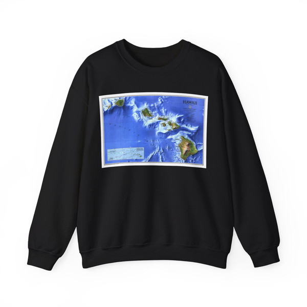 USA - Hawaii (1995) (Map) Crewneck Sweatshirt