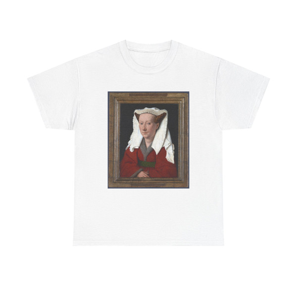 Eyk, Jan van - Portrait of Margareta van Eyck (Artwork) T-Shirt