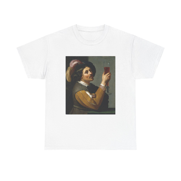 BIJLERT, Jan van - Young Man Drinking a Glass of Wine (Artwork) T-Shirt