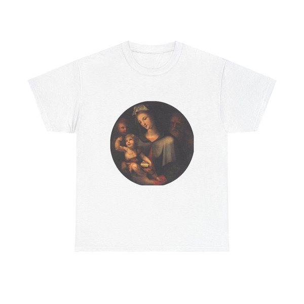 BECCAFUMI, Domenico - The Holy Family with Young Saint John (Artwork) T-Shirt