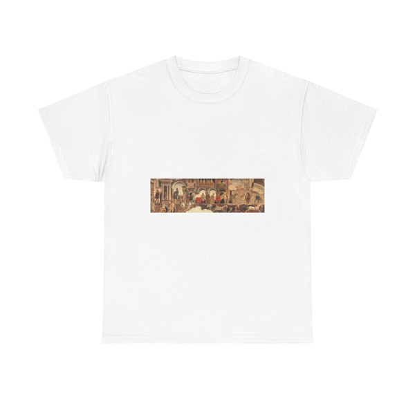 COSSA, Francesco del - Schifanoia -April and May- Allegory of April (detail) (Artwork) T-Shirt