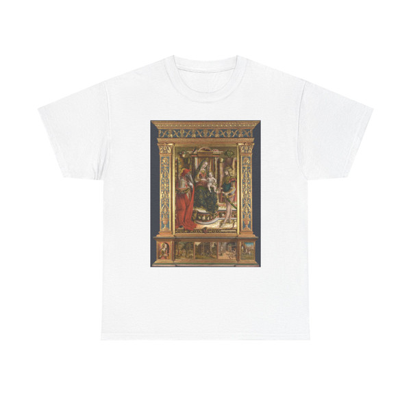 CRIVELLI, Carlo - Altarpiece from S. Francesco dei Zoccolanti, Matelica (Artwork) T-Shirt