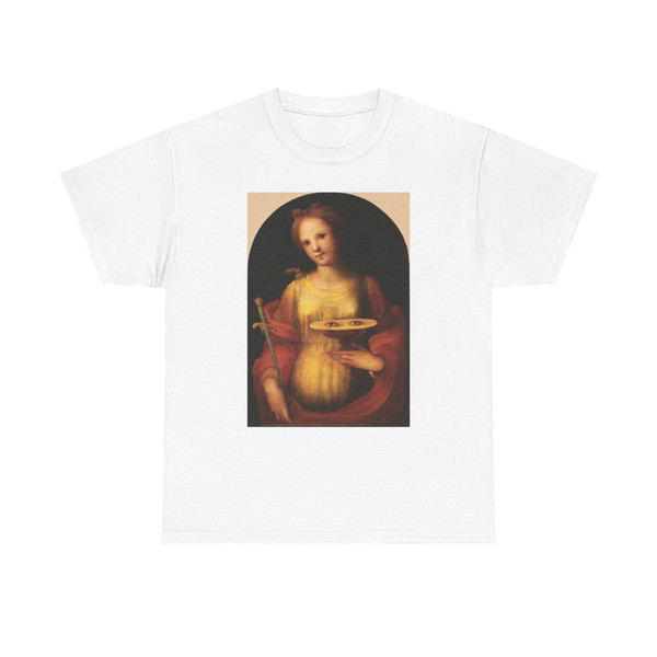 BECCAFUMI, Domenico - St Lucy (Artwork) T-Shirt