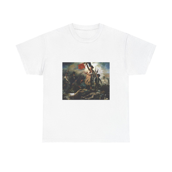 DELACROIX, EUGENE - Liberty Leading the People (28th July 1830) (Artwork) T-Shirt