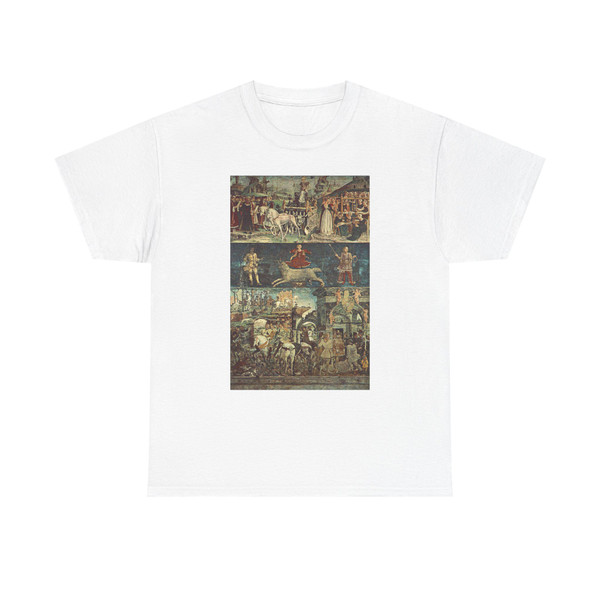 COSSA, Francesco del - Schifanoia -March- Triumph of Minerva (Artwork) T-Shirt