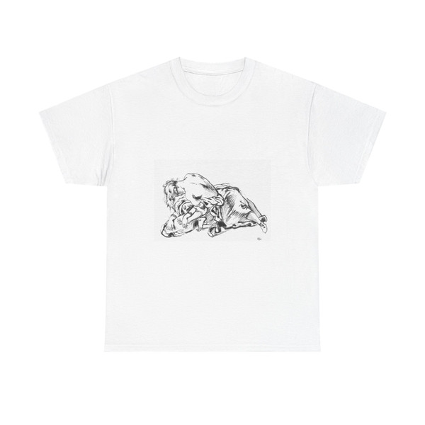 DELACROIX, EUGENE - Sketch for Attila 2 (Artwork) T-Shirt