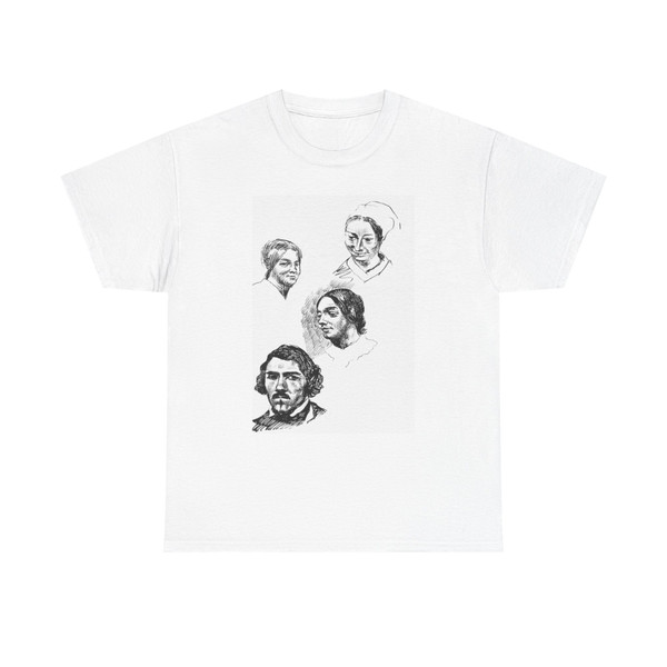 DELACROIX, EUGENE - Page of a sketchbook (Artwork) T-Shirt