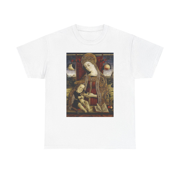 CRIVELLI, Vittore - Madonna and Child (Artwork) T-Shirt
