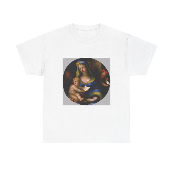 BECCAFUMI, Domenico - The Holy Family with Young Saint John1 (Artwork) T-Shirt