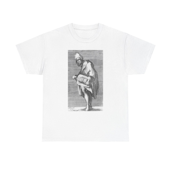 BELLANGE, Jacques - Hurdy-Gurdy Player (Artwork) T-Shirt