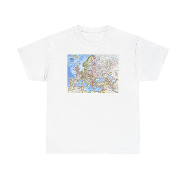 Europe (1962) (Map) T-Shirt