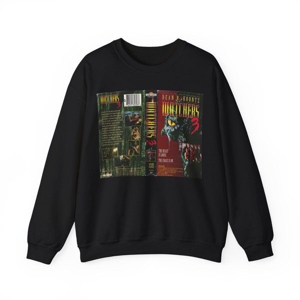 WATCHERS 3 (VHS COVER) Crewneck Sweatshirt