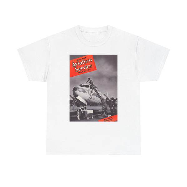 Aviation Service Magazine 1947-03 (Magazine Cover) T-Shirt