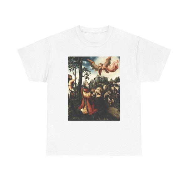CRANACH, Lucas the Elder - The Annunciation to Joachim (Artwork) T-Shirt