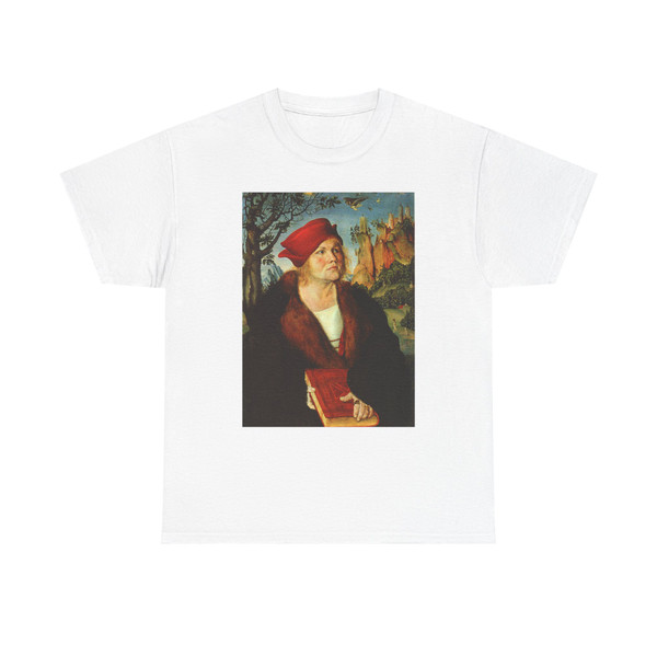 CRANACH, Lucas the Younger - Portrait of Johannes Cuspinian d1 (11) (Artwork) T-Shirt