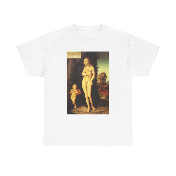 CRANACH, Lucas the Younger - Portrait of Johannes Cuspinian d1 (32) (Artwork) T-Shirt