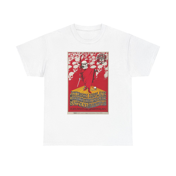 Jefferson Airplane 1970 (Music Poster) T-Shirt