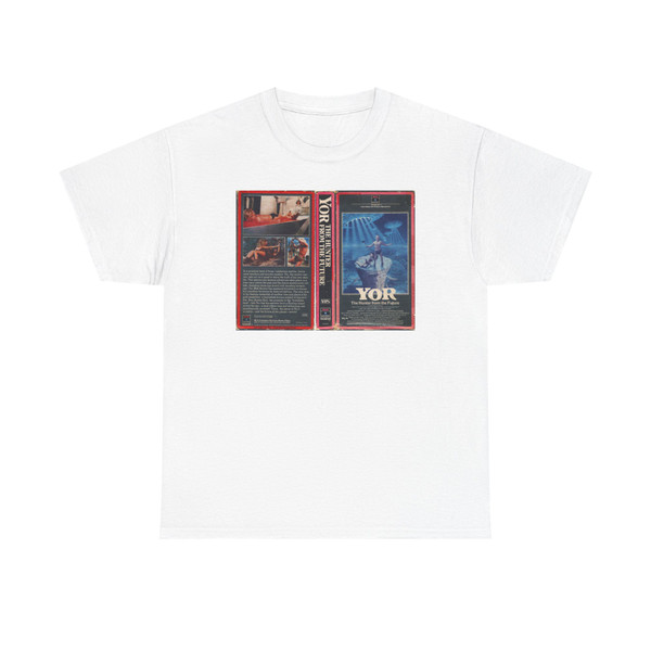 YOR THE HUNTER FROM THE FUTURE (VHS COVER) T-Shirt
