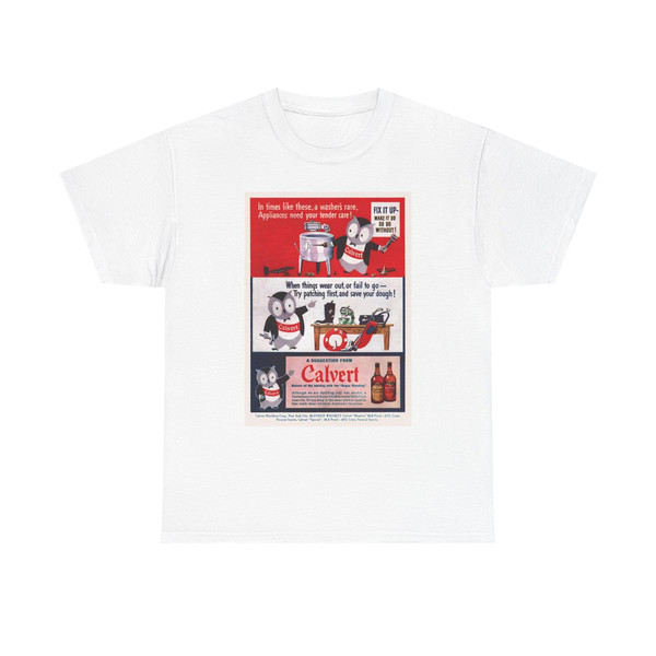 Calvert Whiskey -1943A (Magazine Cover) T-Shirt