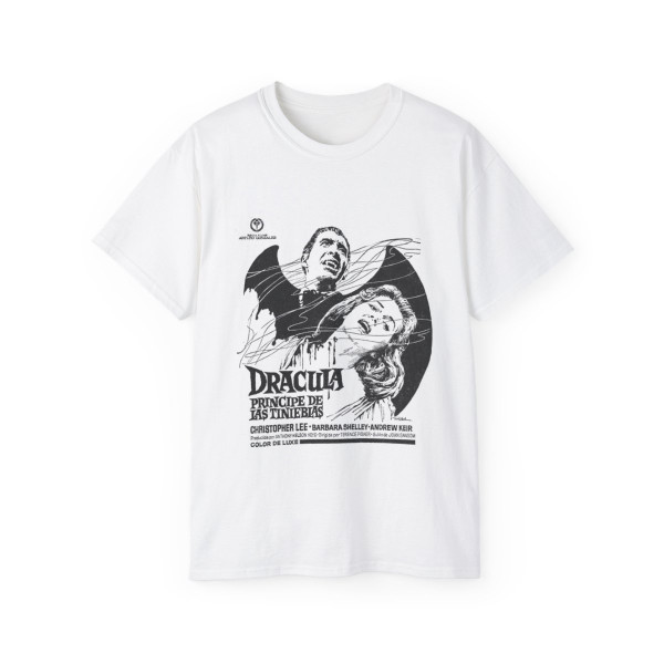 DRACULA PRINCE OF DARKNESS (SPANISH) 2 1966 Movie Poster - T-Shirt