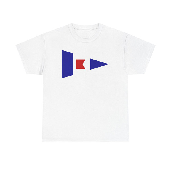 Burgee of Bow Mar YC (United States) T-Shirt