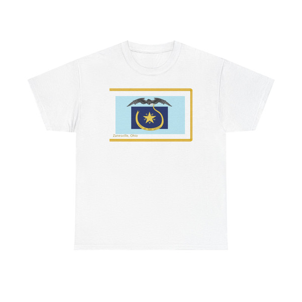 Captain Burroughs Flag From Ohio (United States) T-Shirt