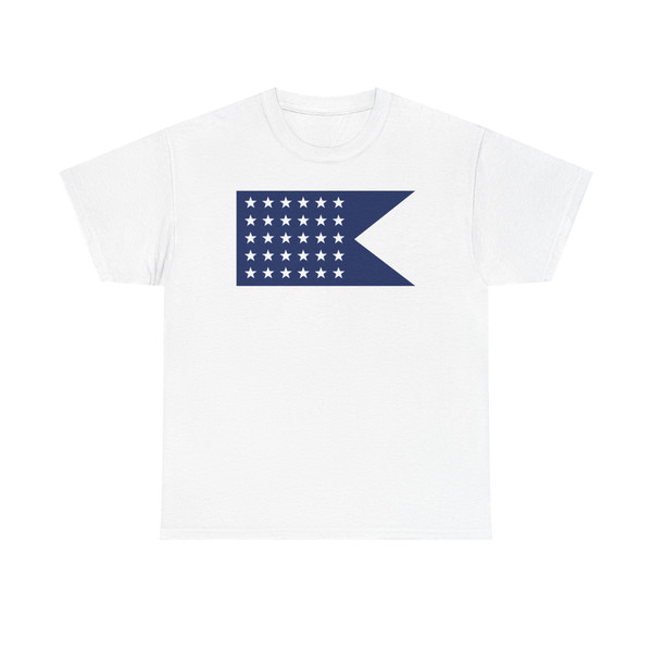 First house flag of the Collins Line (United States) T-Shirt