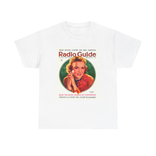 Radio Guide 1936-12-19 (Magazine Cover) T-Shirt