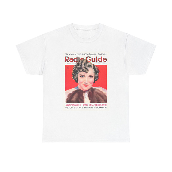Radio Guide 1936-12-05 (Magazine Cover) T-Shirt