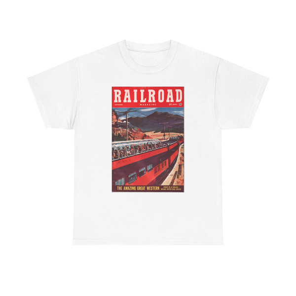 Railroad 1953-09 (Magazine Cover) T-Shirt