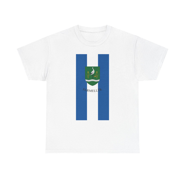 Flag of Sarmellek vertical (Hungary) T-Shirt
