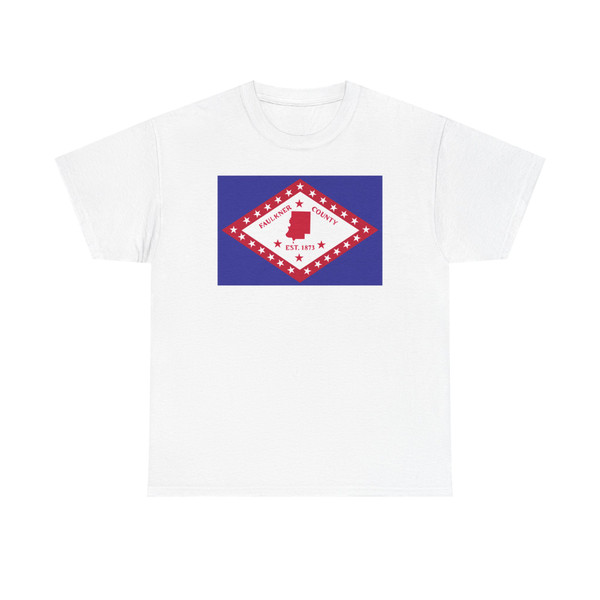 Flag of Faulkner County Arkansas (United States) T-Shirt