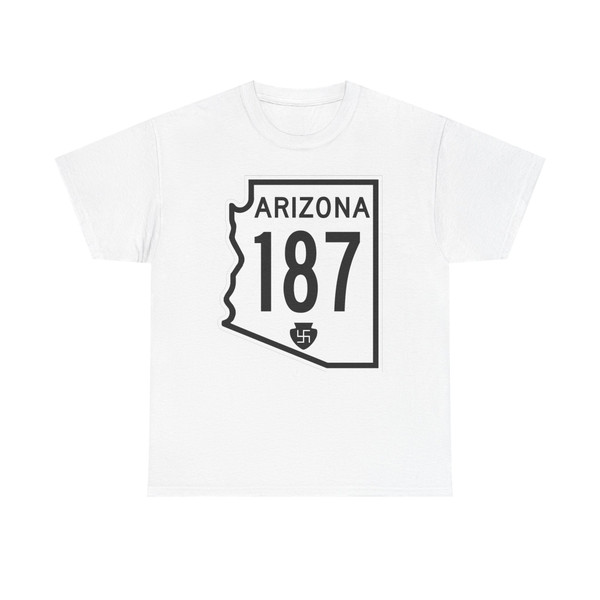 Arizona 187 1956 (Arizona) (Road Sign) T-Shirt