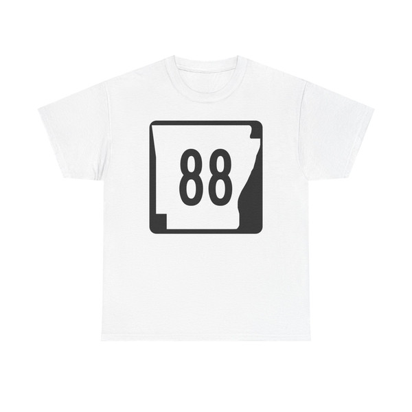 Arkansas 88 (Arkansas) (Road Sign) T-Shirt