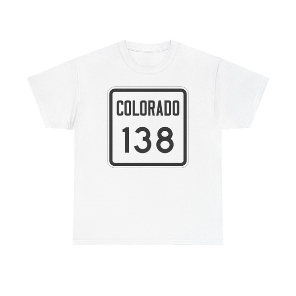 Colorado 138 1946 (Colorado) (Road Sign) T-Shirt