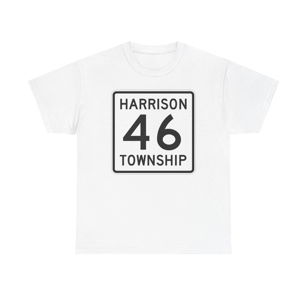 Harrison Township Route 46 Logan County Ohio (Ohio) (Road Sign) T-Shirt