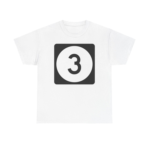 Iowa 3 (Iowa) (Road Sign) T-Shirt